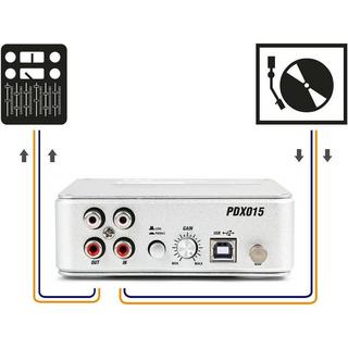 Power Dynamics  PDX015 USB Phono Vorverstärker 