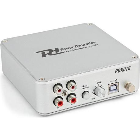 Power Dynamics  PDX015 USB Phono Vorverstärker 