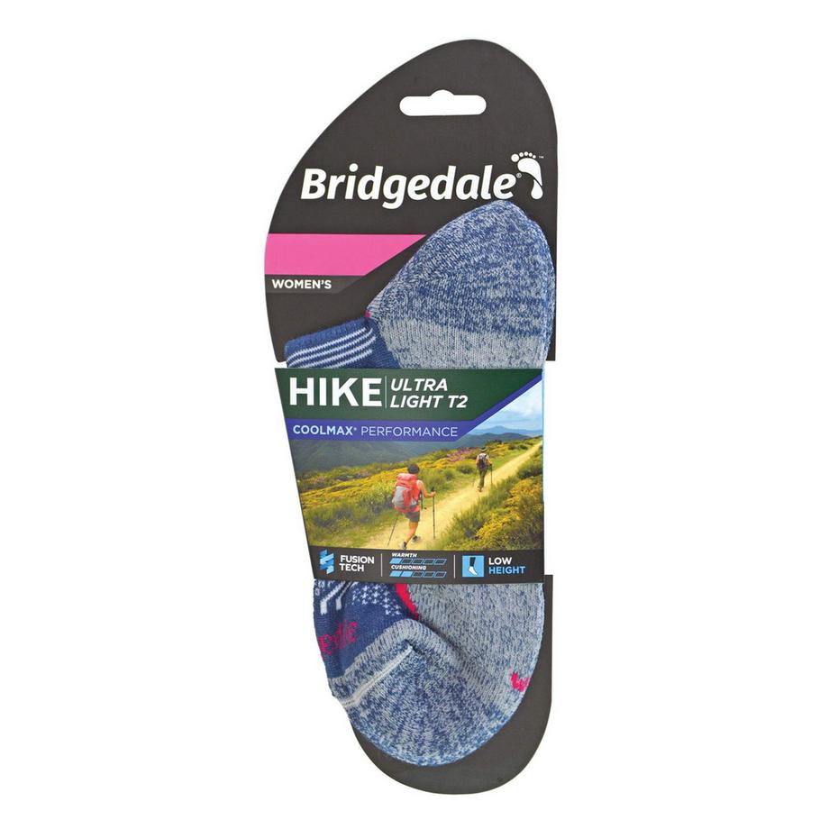Bridgedale  Ultraleichte T2 Coolmax Performance Low Cut Socken Für Zum Wandern 