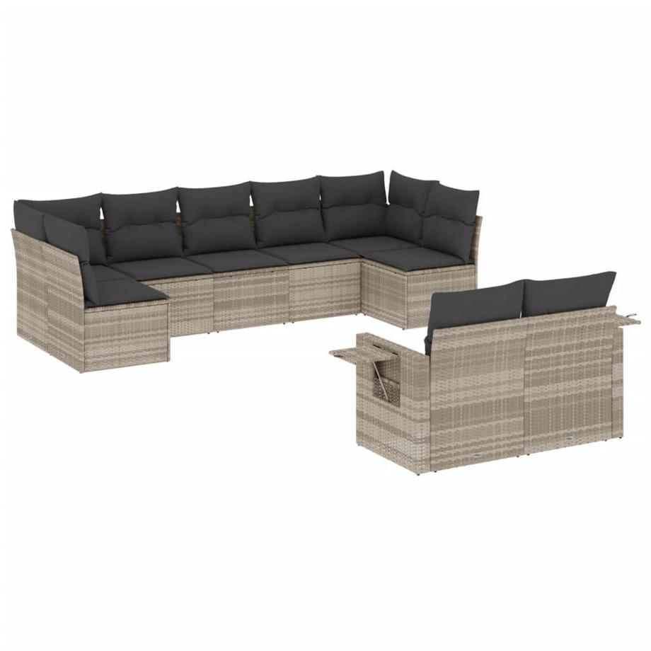 Garten sofagarnitur poly-rattan