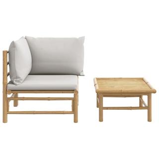 VidaXL Garten-lounge-set bambus  