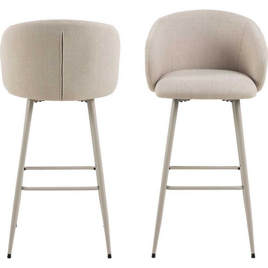 mutoni Sgabello Ruvoa beige (1 pezzo)  