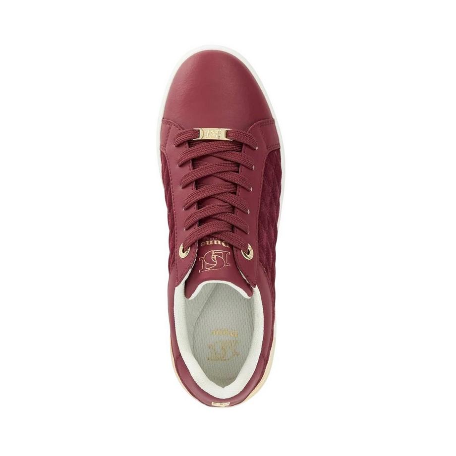Dune London Baskets Elba en Daim à Plateforme  