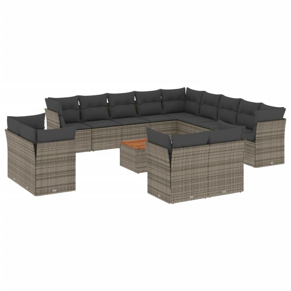 VidaXL Garten sofagarnitur poly-rattan  