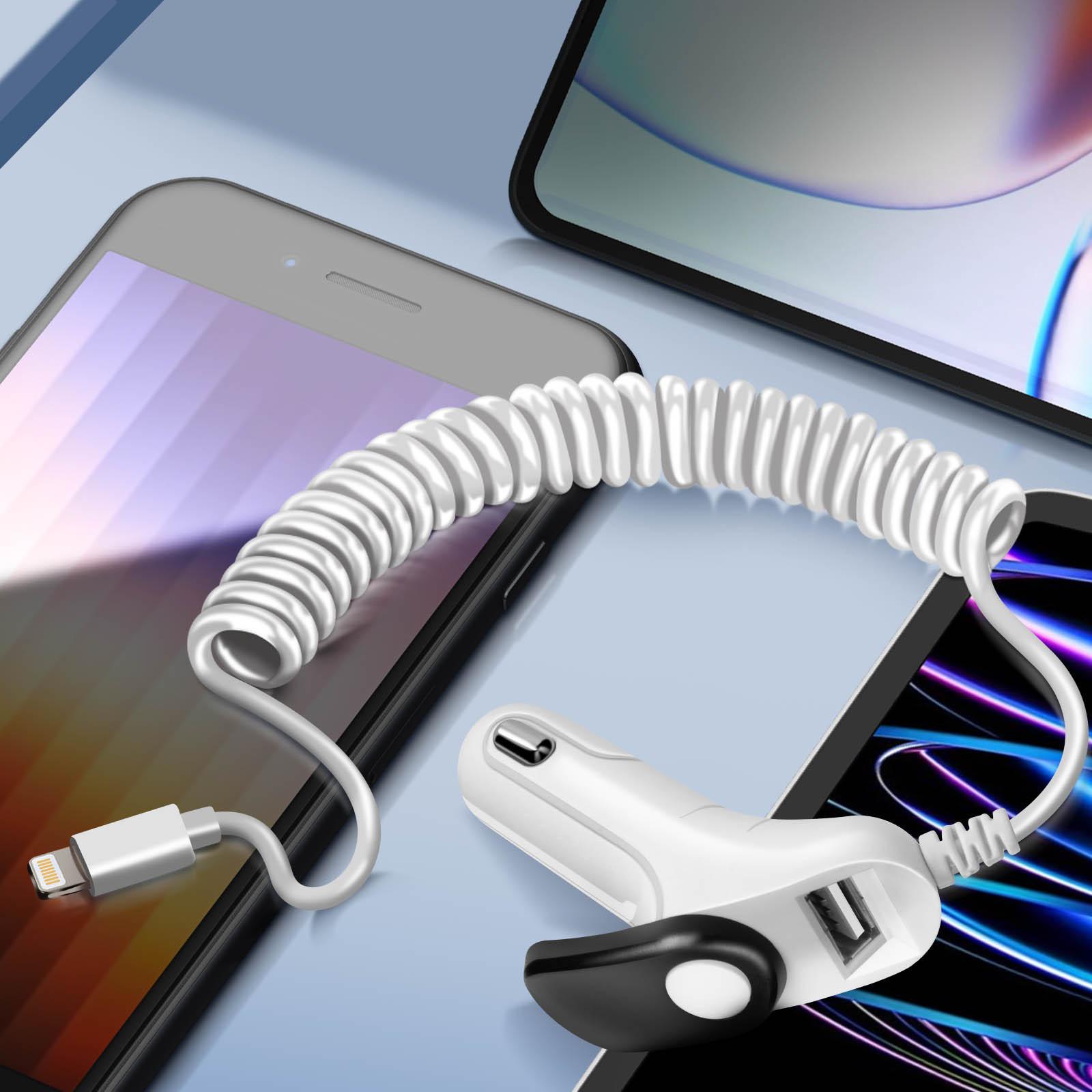 Avizar  Chargeur allume-cigare Lightning 