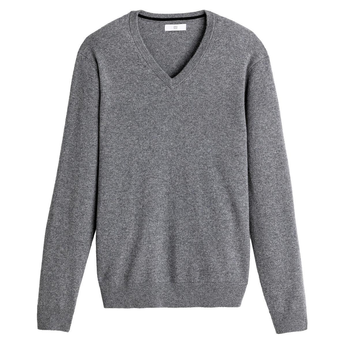 La Redoute Collections Kaschmir V-Pullover  