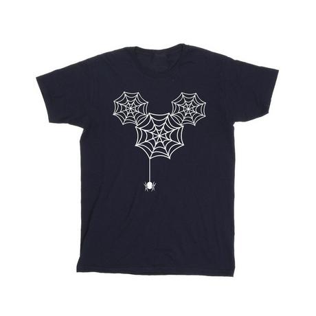 Disney  Mickey Mouse Spider Web Head TShirt 