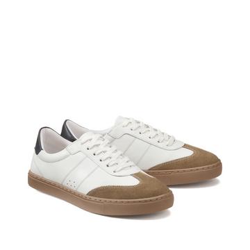 Leder-Sneakers im Vintage-Style