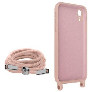 Avizar  Coque cordon iPhone XR Rose 