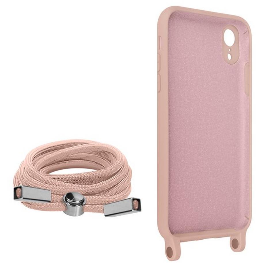 Avizar  Coque cordon iPhone XR Rose 