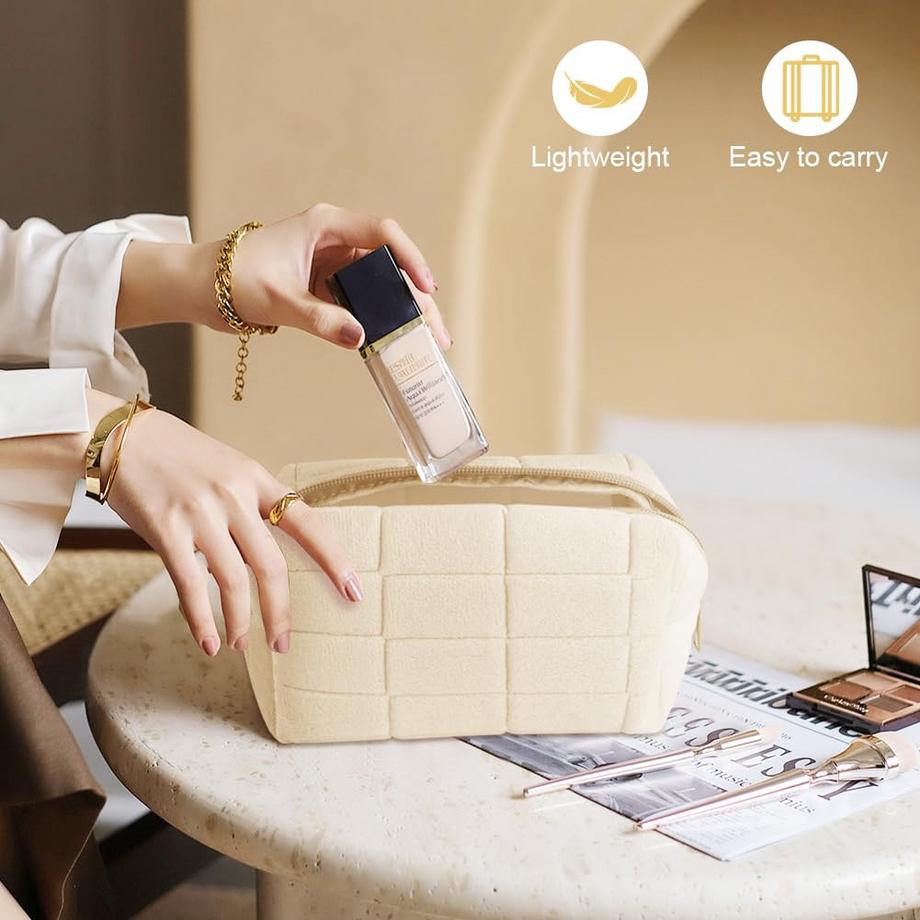 Only-bags.store Gesteppte Reisekosmetiktasche  