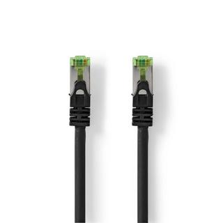 Nedis  CAT7 Netzwerkkabel | S/FTP | RJ45 Stecker | RJ45 Stecker | 5,00 m | Snagless | Rund | LSZH | Schwarz | Umschlag 