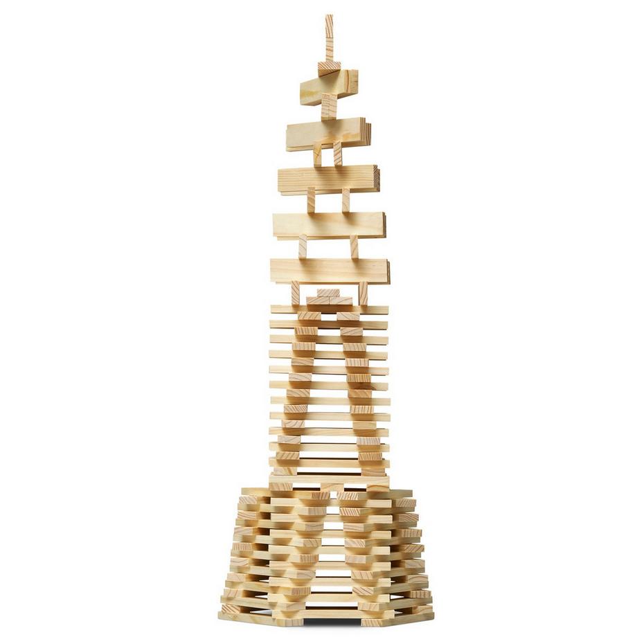 MICKI  Bauplättchen 200 Stk. Natur 