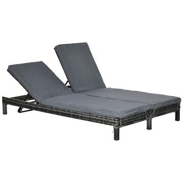 Chaise longue double