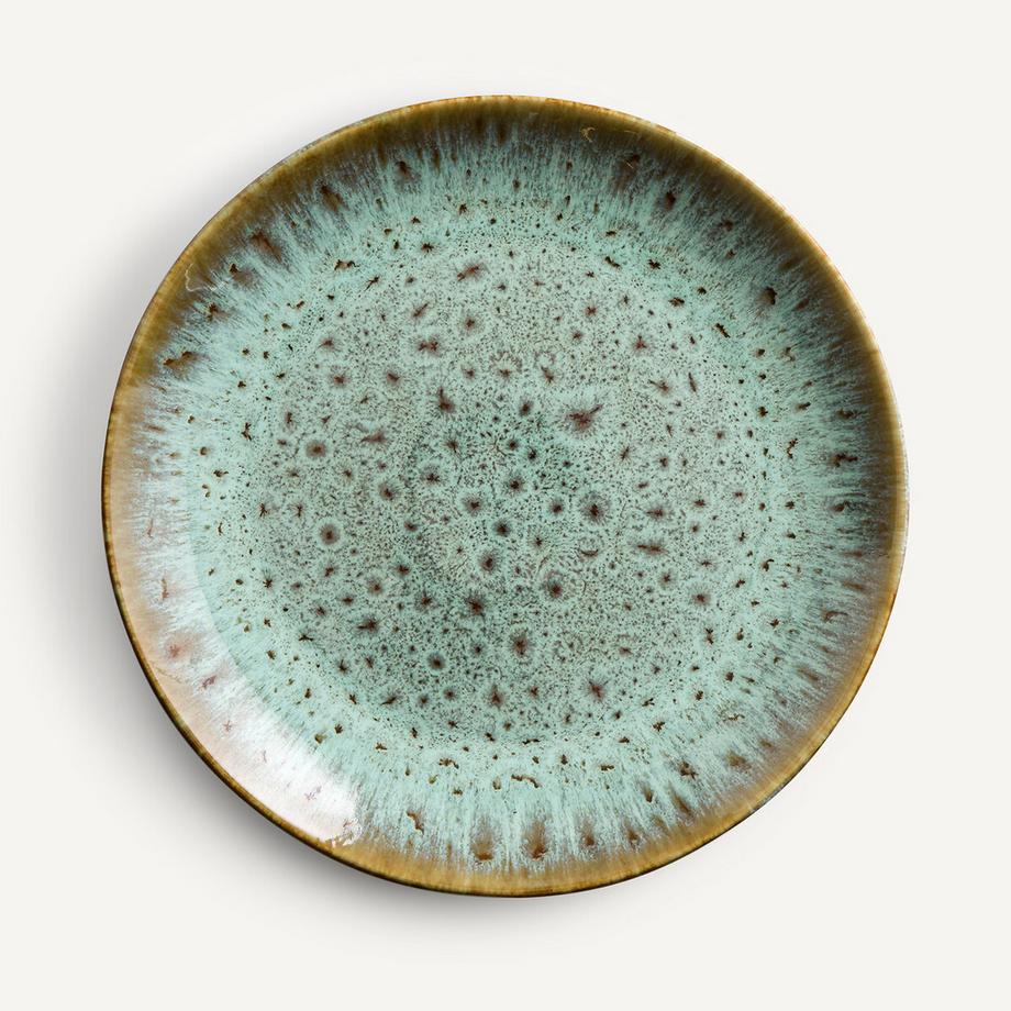 4er-Set flache Teller Fara