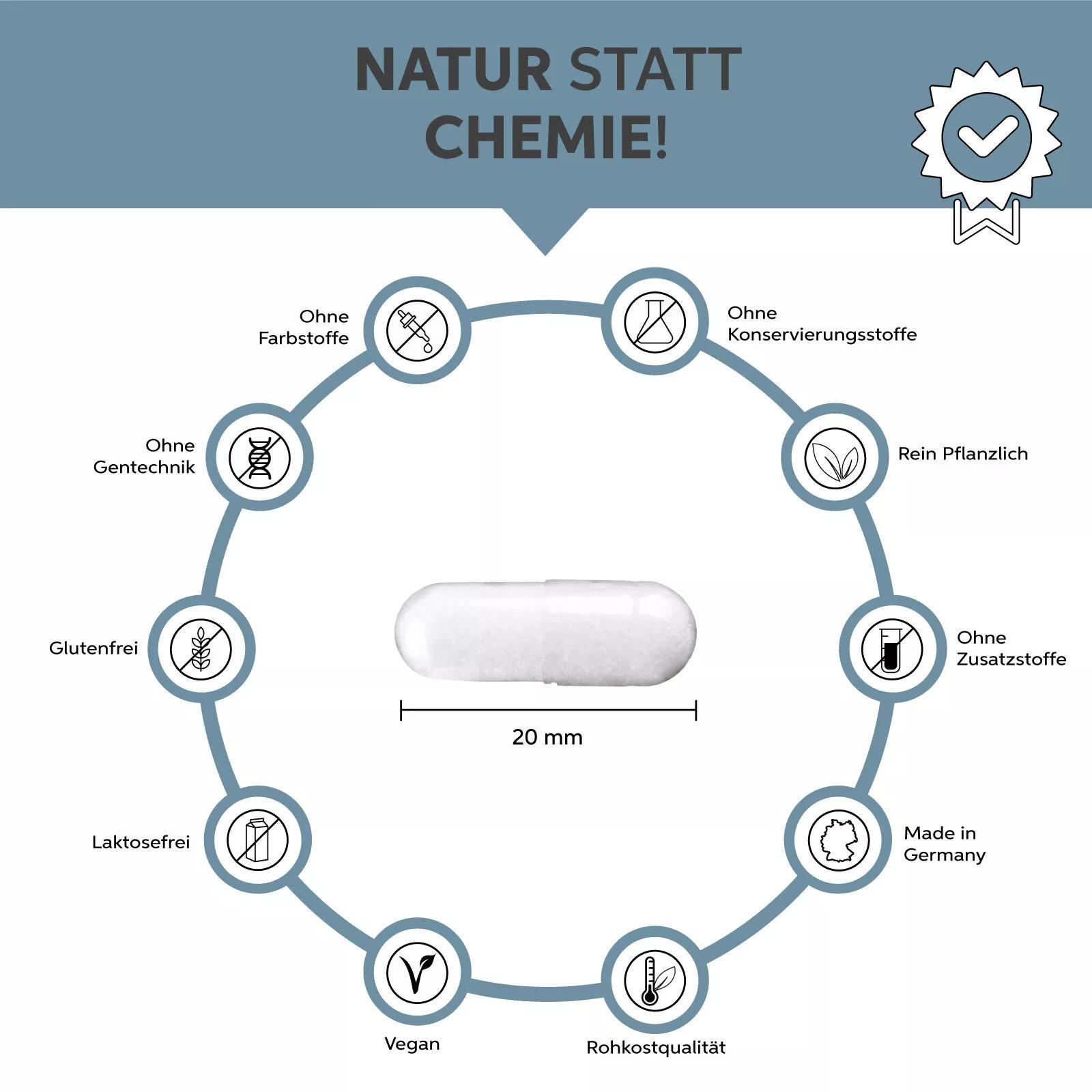 Eltabia  Capsule di Citrato di Magnesio – Per il Rilassamento Muscolare & l'Energia 