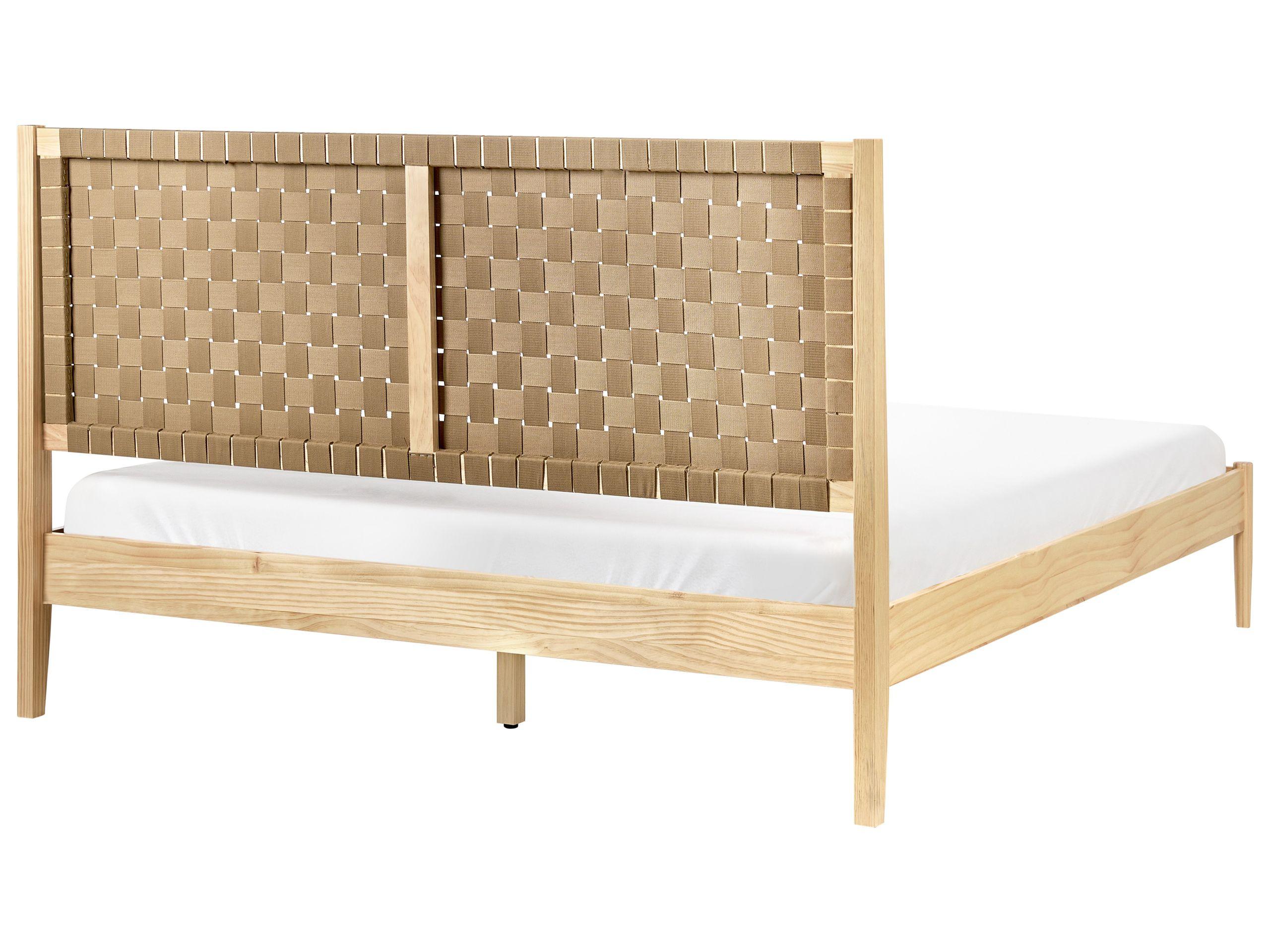 Beliani Letto en Legno di pino Minimalista BRUNEMONT  