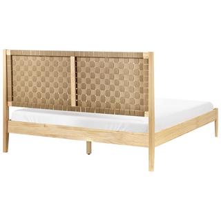 Beliani Letto en Legno di pino Minimalista BRUNEMONT  