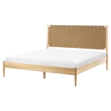 Beliani Letto en Legno di pino Minimalista BRUNEMONT  