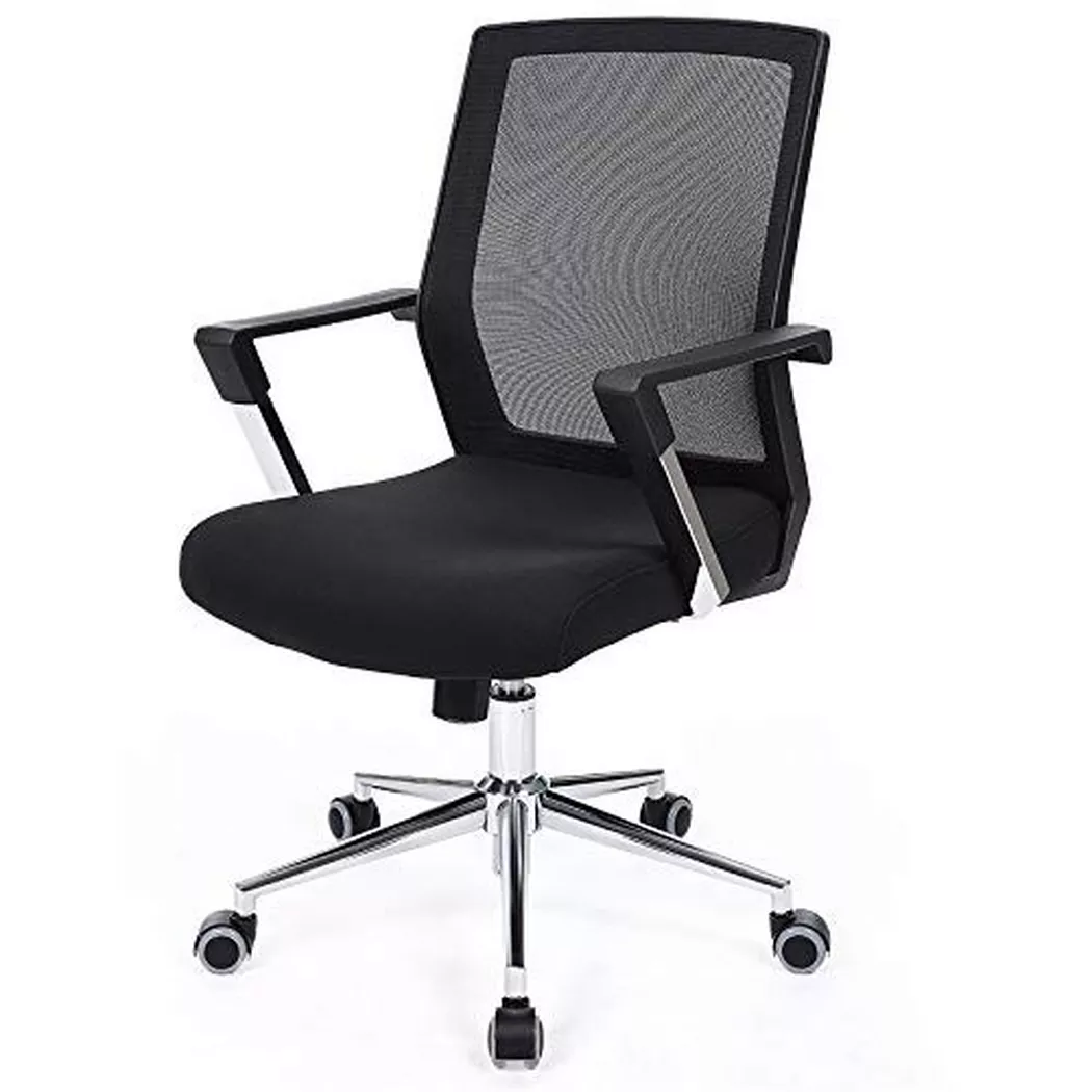 Pricenet – Ergonomischer Netz-Bürostuhl mit verstellbarer Höhe, One Size