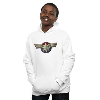 MARVEL  Captain Chest Emblem Kapuzenpullover 