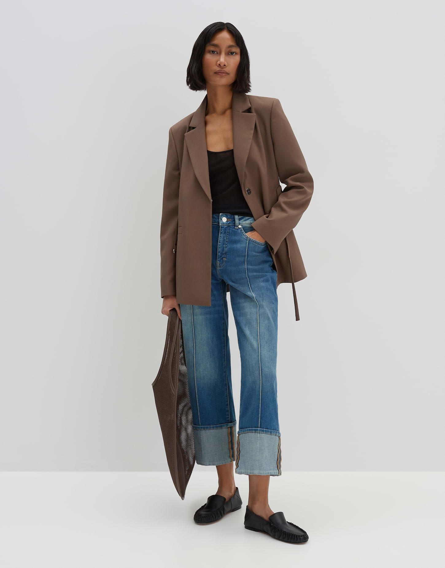 someday  Cropped Relaxed Jeans Corah turn up Relaxed 