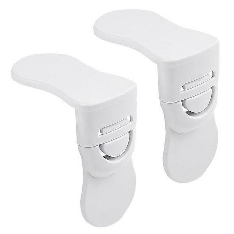Northio  2x Kindersicherung für Schrank - Weiß 