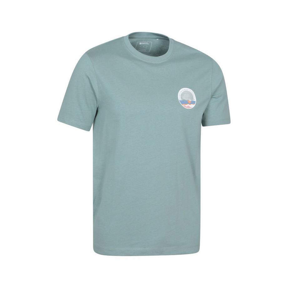 Mountain Warehouse T-Shirt Manches Courtes Motif Coucher de Soleil Brighton  