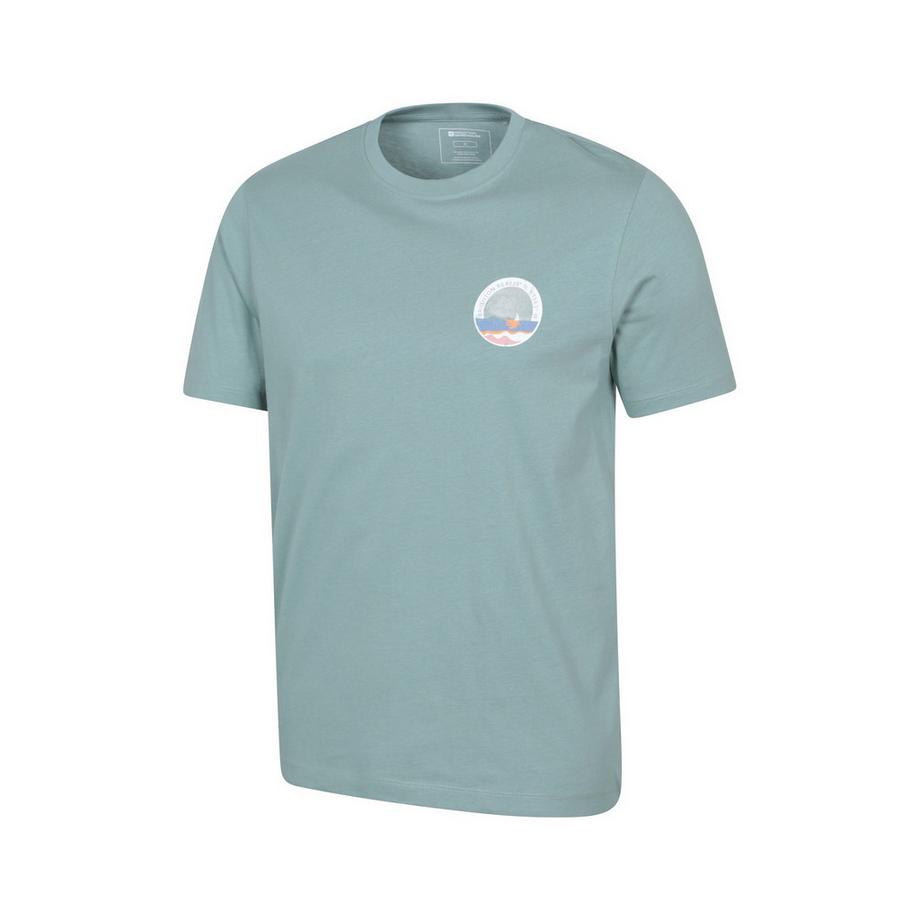 Mountain Warehouse T-Shirt Manches Courtes Motif Coucher de Soleil Brighton  