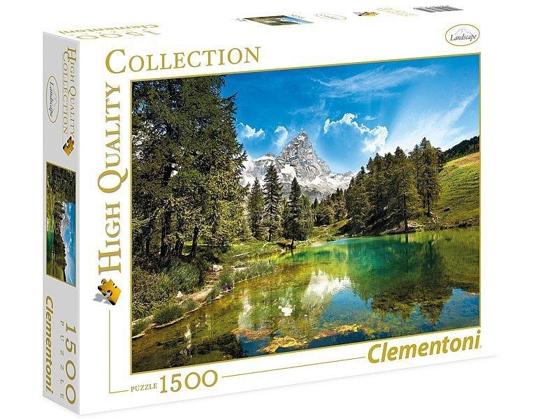 Image of Clementoni Puzzle Blausee (1500Teile)
