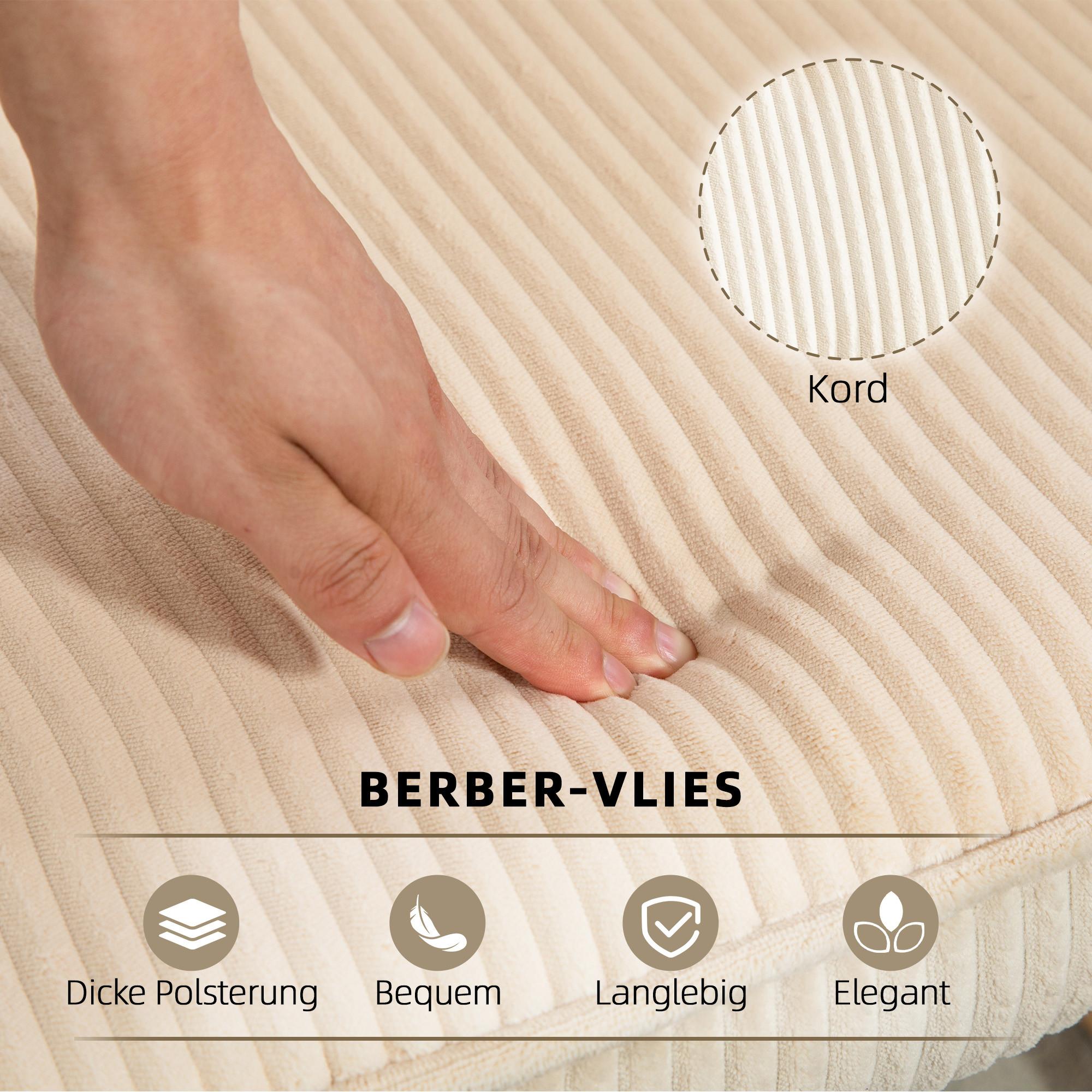 HOMCOM Schaukelstuhl  