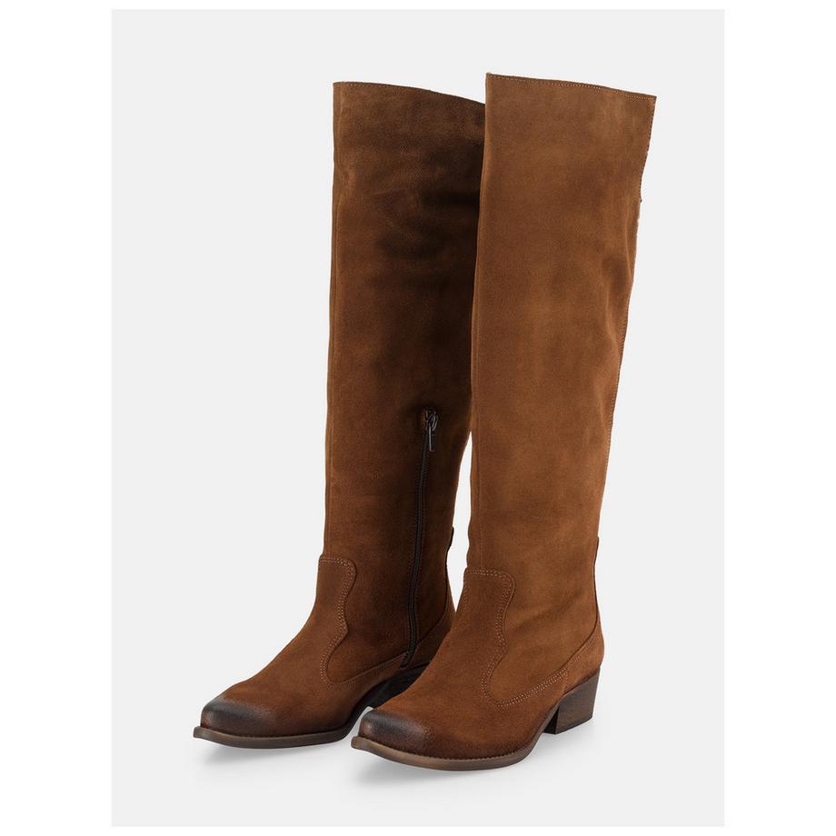 Felmini Wide Fit WEST W122 Knöchelhohe Stiefel mit Cowboy-Spitze  