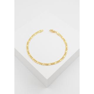 MUAU Schmuck  Bracelet 8er-Kette Gelbgold 750, 3.3mm, 19cm 