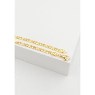 MUAU Schmuck  Bracelet 8er-Kette Gelbgold 750, 3.3mm, 19cm 