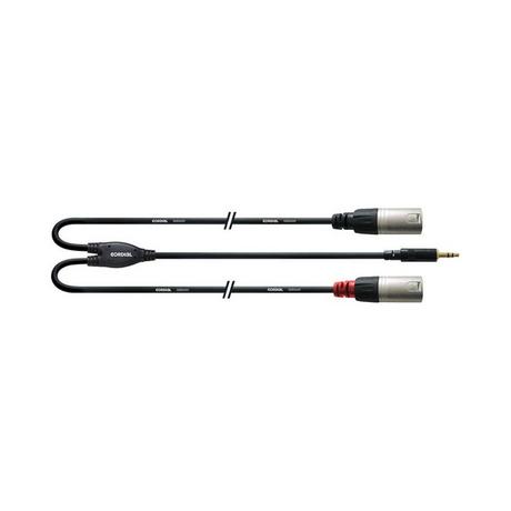 Cordial  Audio-Kabel CFY 3.0 WMM-LONG 3,5 mm Klinke - XLR 3.0 m 