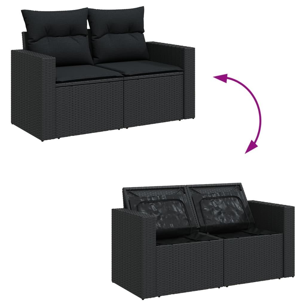 VidaXL Garten sofagarnitur poly-rattan  