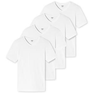 Uncover by Schiesser Basic T-shirt Manches Courtes Col V Lot de 4  