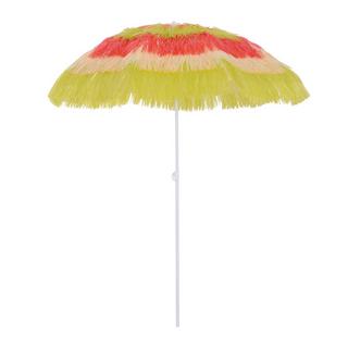 Outsunny Parasol Hawaïen, Parasol De Plage, De Fête, De Jardin, En Différentes Couleurs, 4 Modèles (Parapluie Hawaïen/Ø160 Cm/Coloré)  