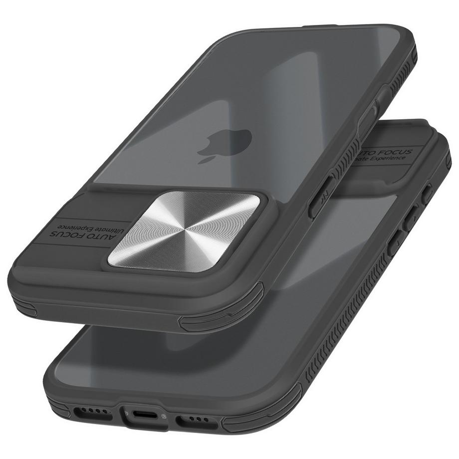 Avizar  Hülle iPhone 16 Plus Rand Schwarz 