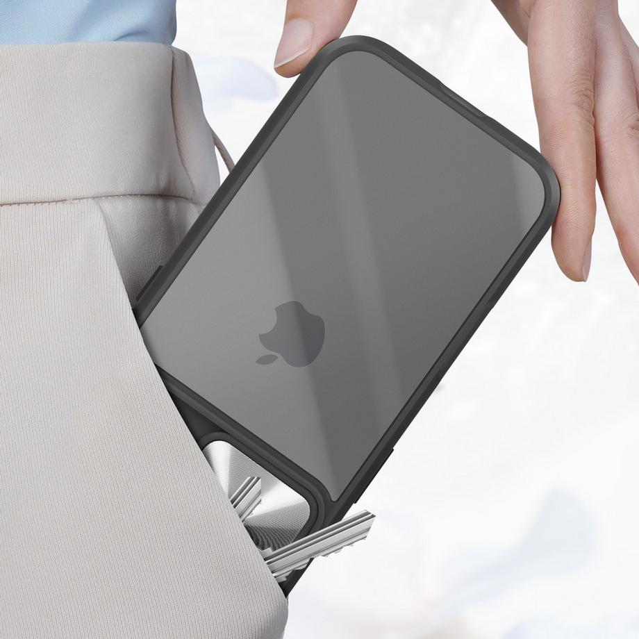 Avizar  Hülle iPhone 16 Plus Rand Schwarz 