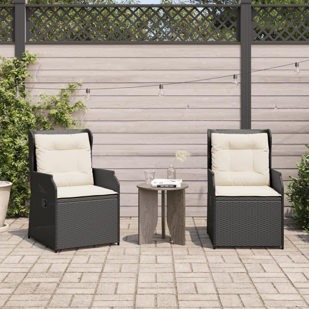 VidaXL Gartensessel verstellbar poly-rattan  