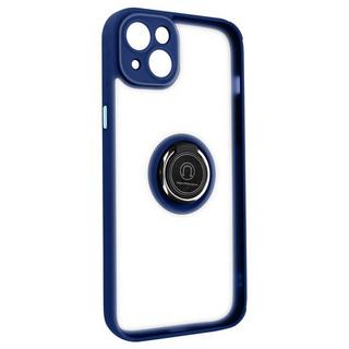 Avizar  Coque iPhone 14 Plus Bleu avec Anneau 