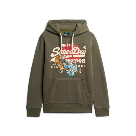 Superdry  felpa con cappuccio tokyo vintage logo 