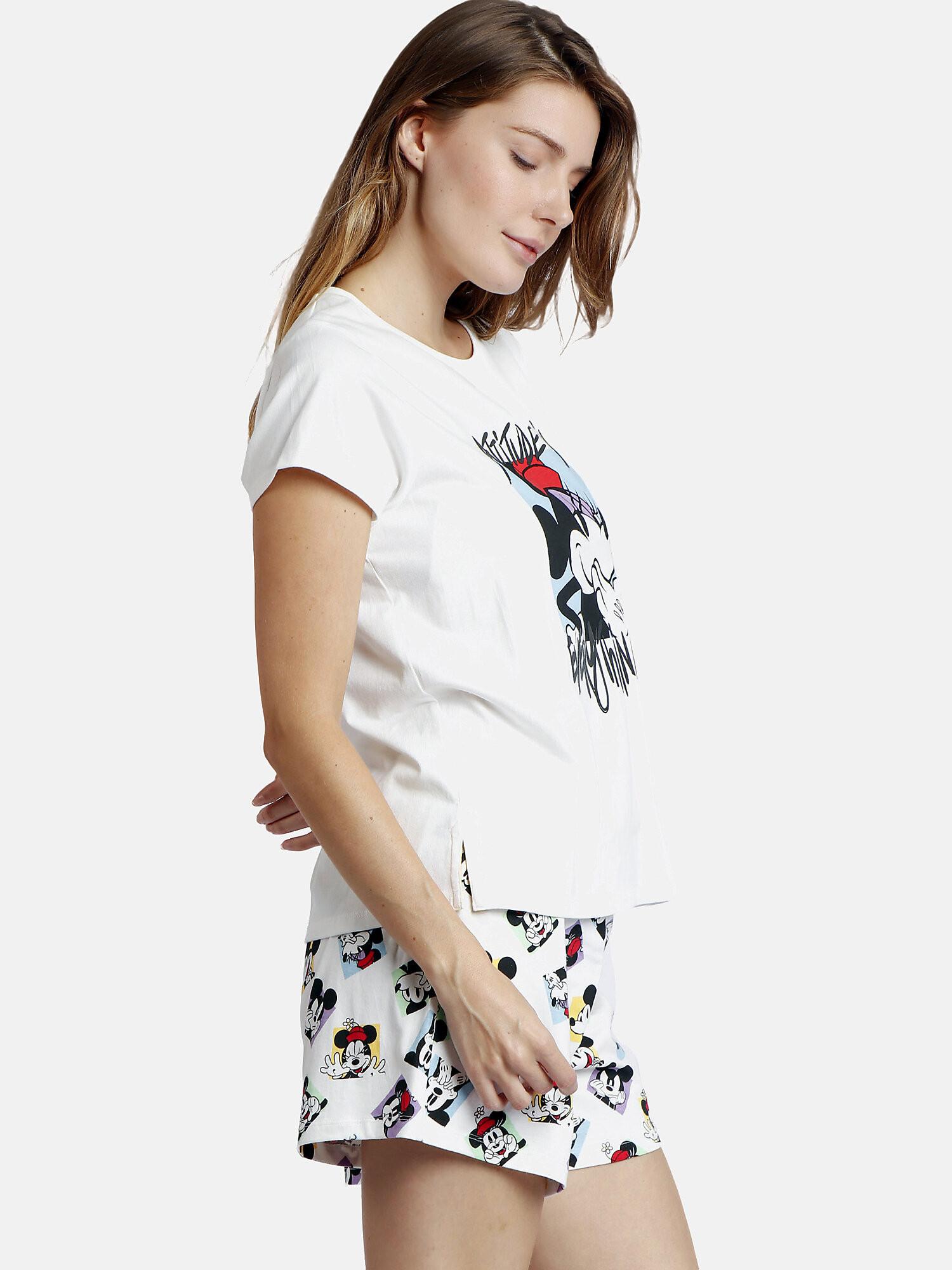 Admas  Pyjama short t-shirt Attitude Is Everthing Disney 