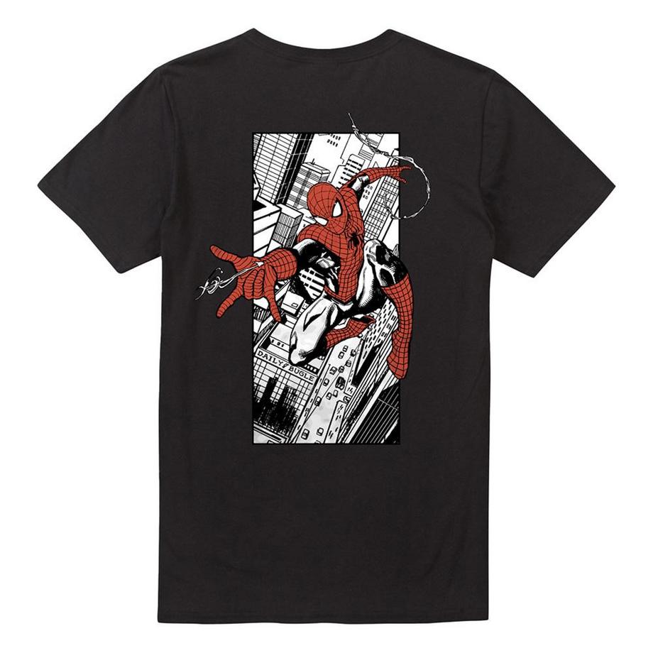 Spider-Man T-Shirt filé à l'anneau avec motif  