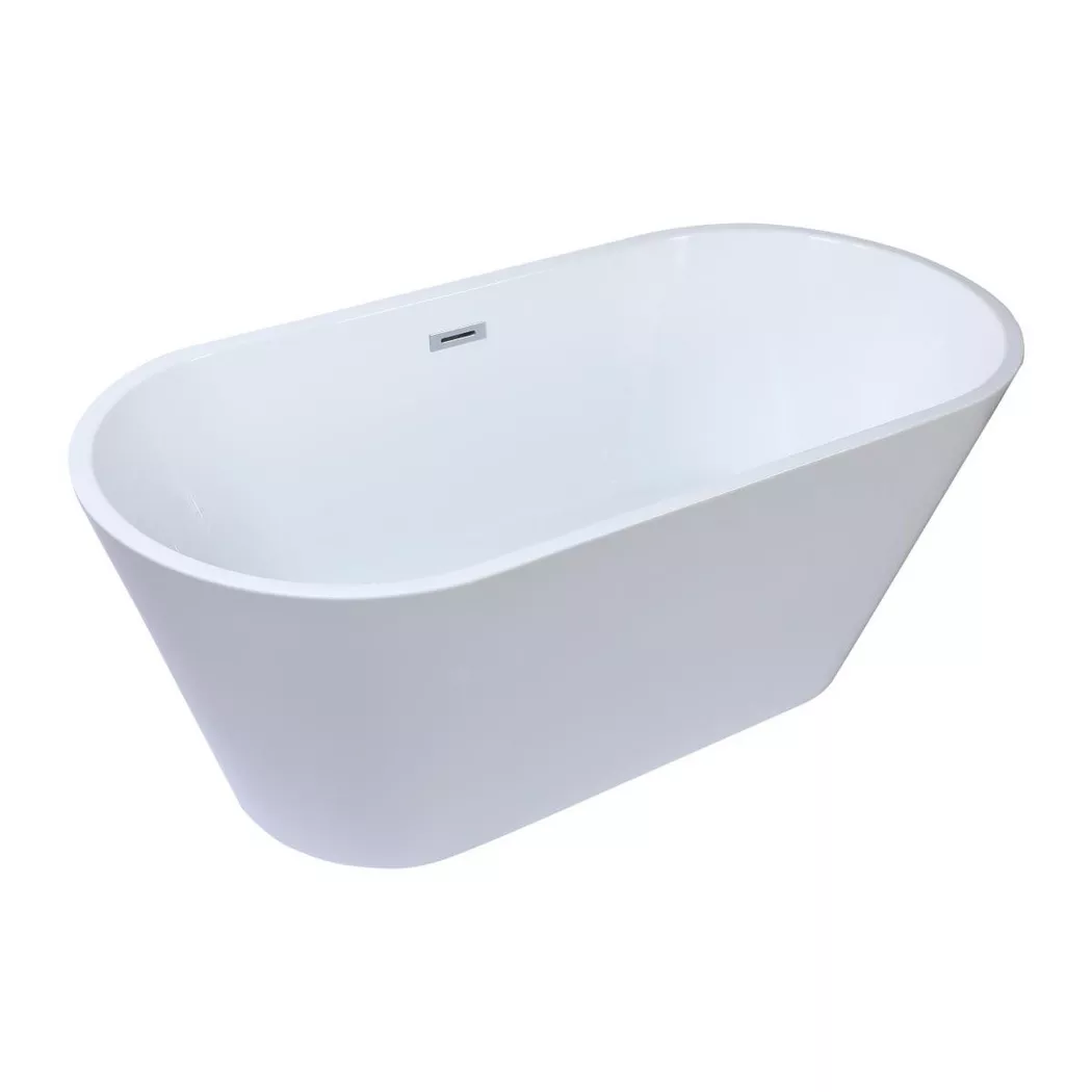 Vente-unique - Vasca Da Bagno Freestanding 201 Litri 150 X 70 X 58 Cm Bianco Di Design - Twiggy