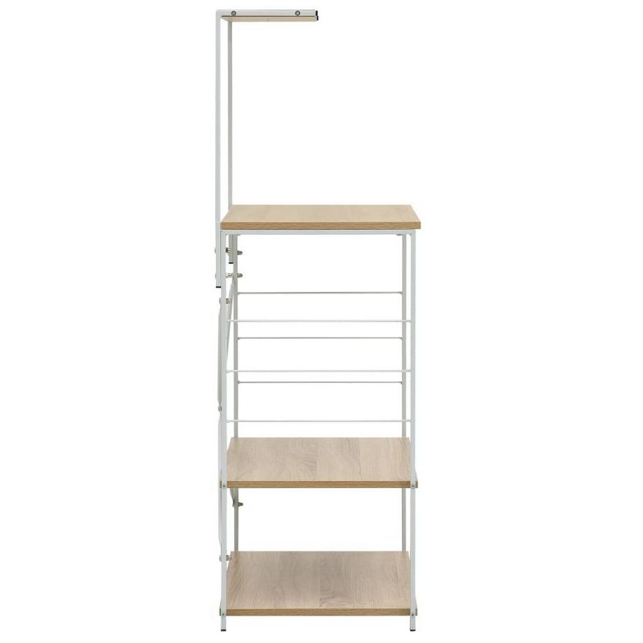 VidaXL Armoire à micro-ondes   et chêne aggloméré bois d'ingénierie  