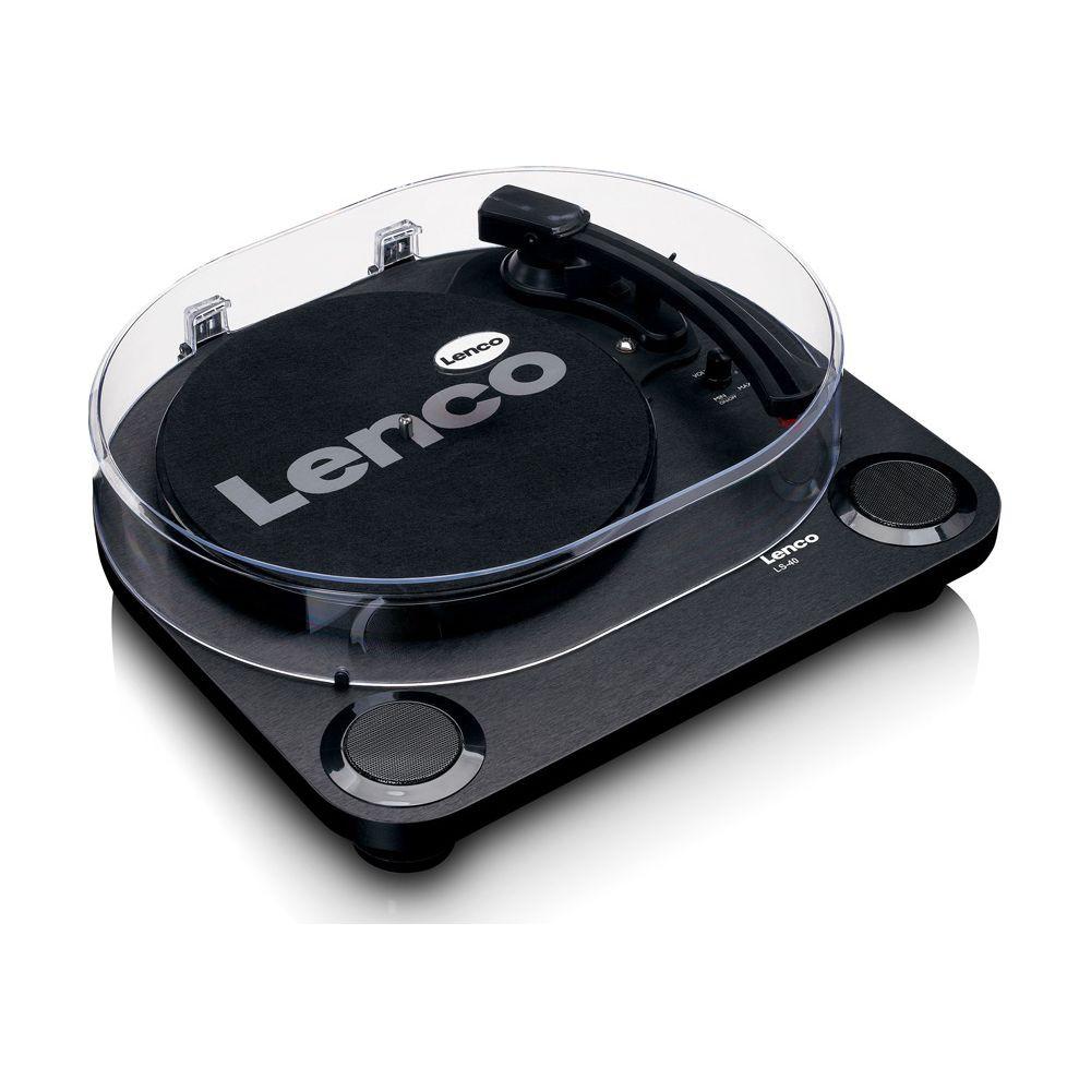 Lenco  Lenco LS-40BK Giradischi con trasmissione a cinghia Nero Semiautomatico 
