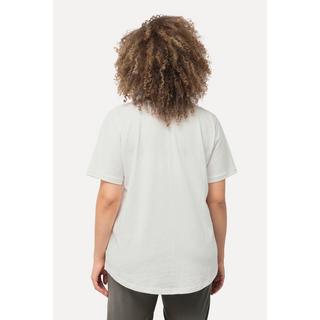 Ulla Popken  T-Shirt, Streifen, Oversized, Rundhals, Halbarm 