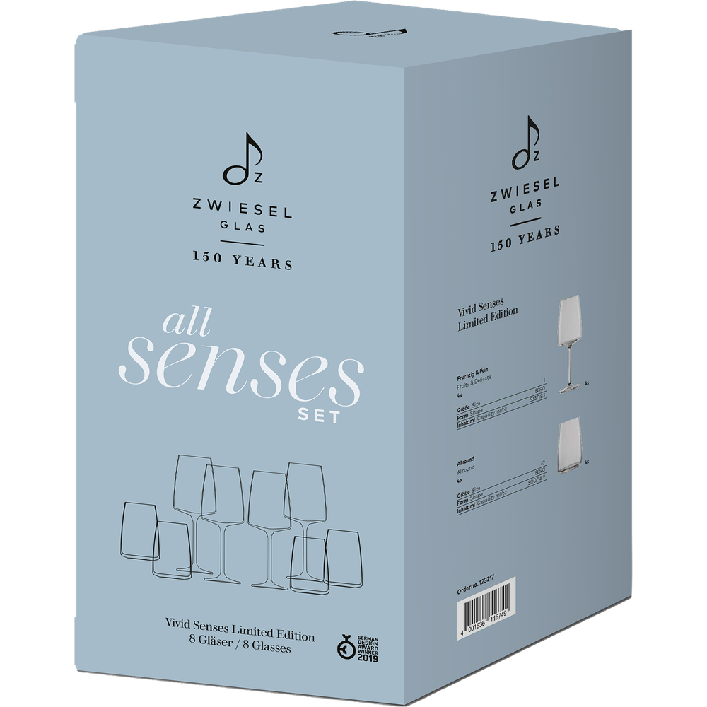 Zwiesel Glas  Weinglasset All Senses 8-teilig 